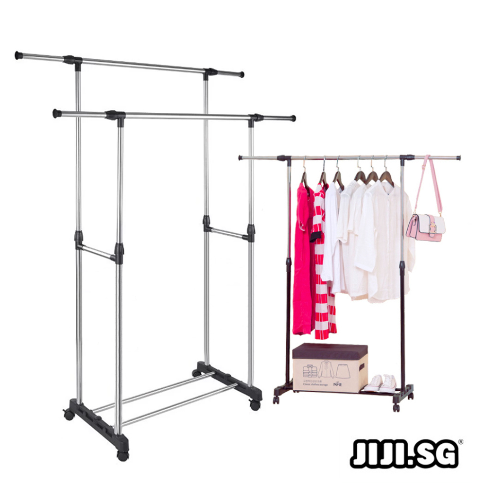(JIJI.SG) TRIND Adjustable Laundry Clothes Rack /Drying Rack / 2 type