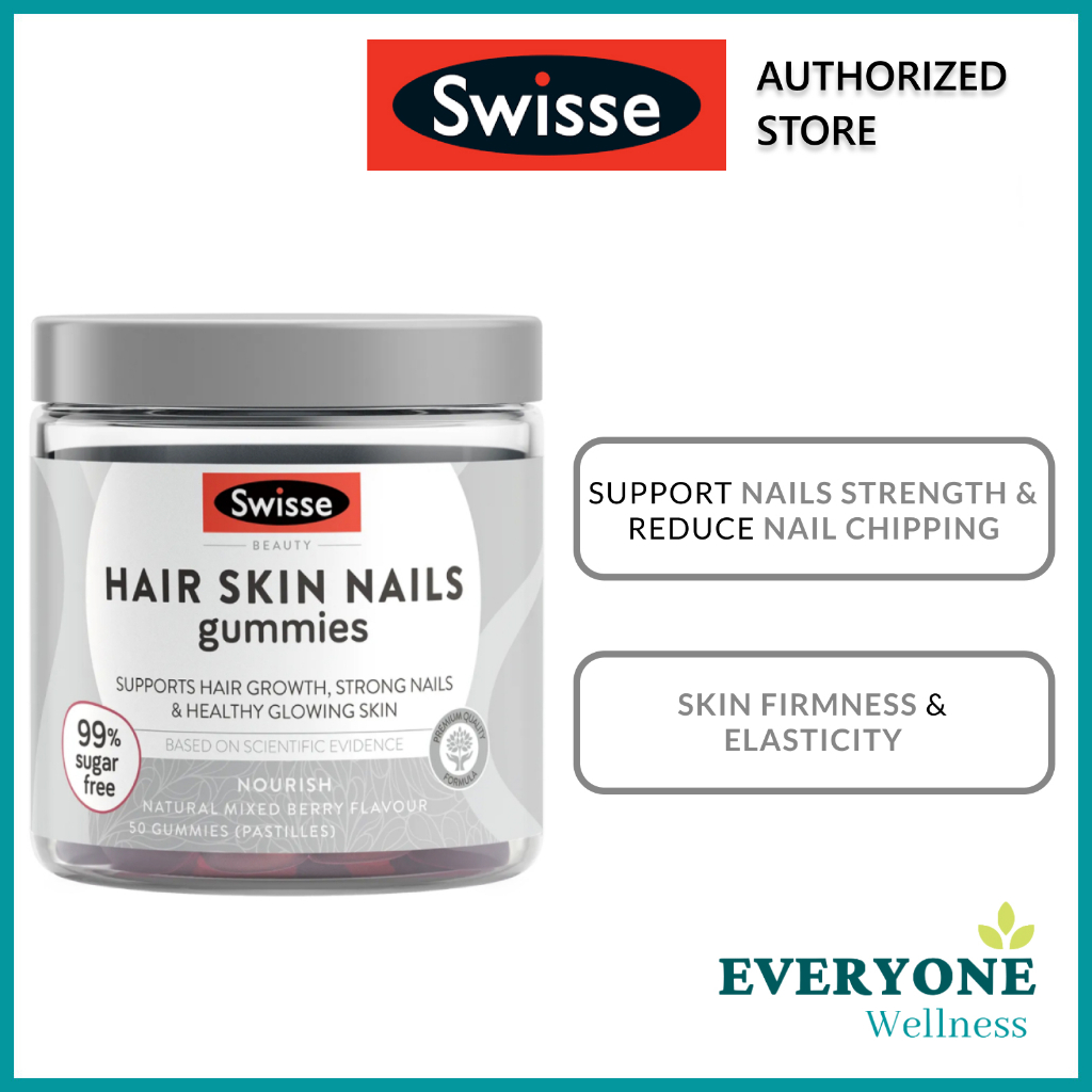 [Local Delivery] Swisse Beauty Hair Skin Nails 50 Gummies