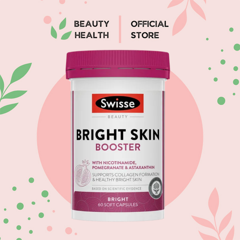 [SG l Authorized] Swisse Beauty Bright Skin Booster 60 Caps / Upgrade Version 60 Caps I Glow Gummies [BeautyHealth.sg]