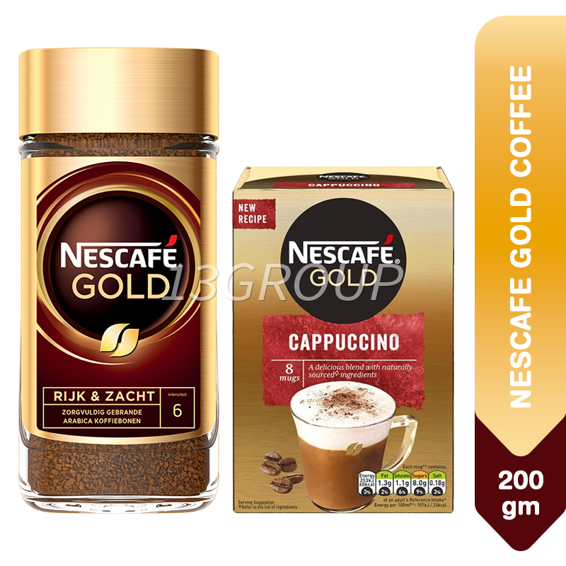 Nescafe Gold Instant Coffee, 200g Shopee Singapore