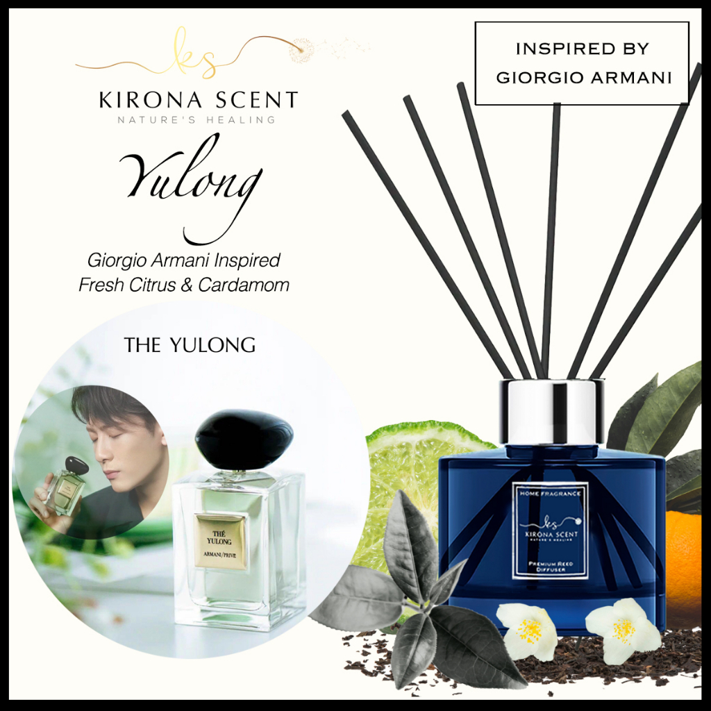 Yulong Aroma Reed Diffuser. 110ML. Designer s Perfume The Yulong