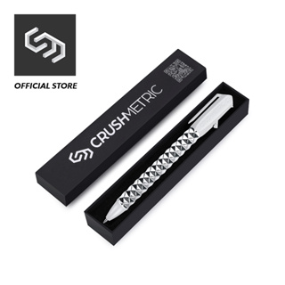 Single Pack] CRUSHMETRIC SwitchPen Silver, Series One, Retractable  Ballpoint Pen, Refillable Pen, Designer Pen