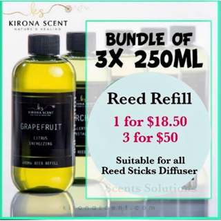 120ml Aroma Reed Refill for Reed Diffusers - Limitless – Kirona Scent