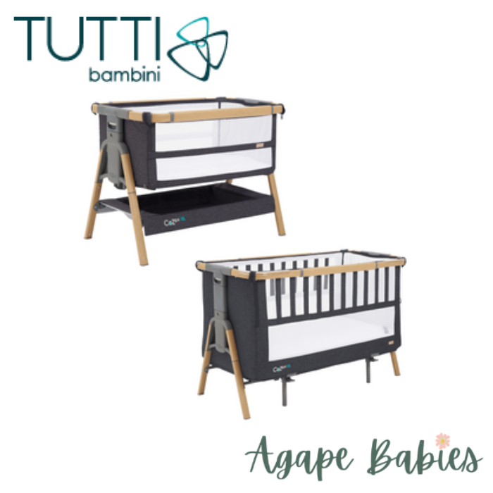 Tutti Bambini CoZee XL Bedside Cot & Crib (1 year warranty) Shopee