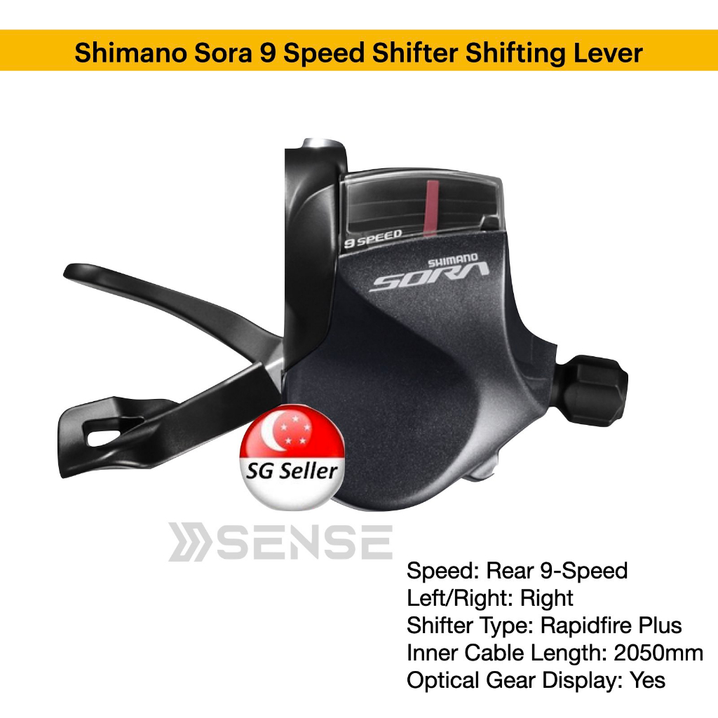 Shifter sora store 9 speed