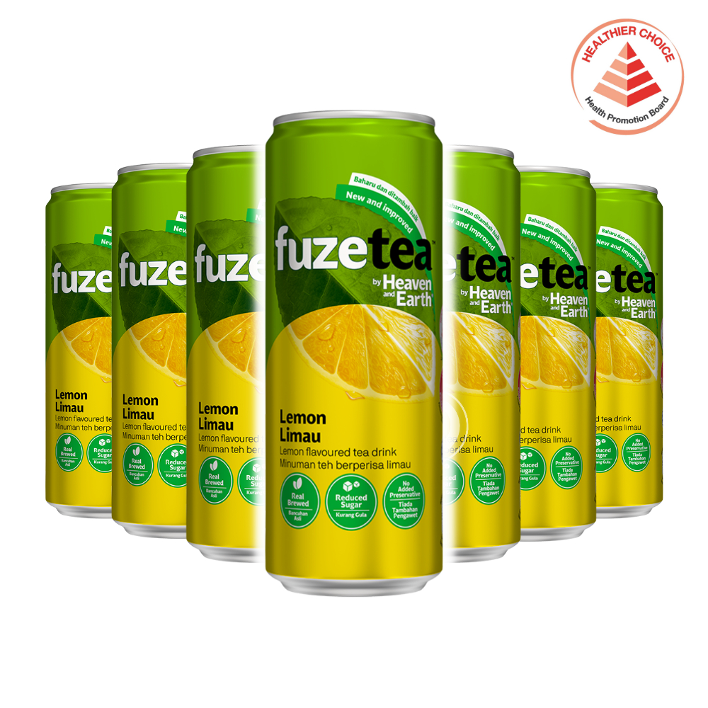 FUZE Heaven and Earth Ice Lemon Tea (300ml x 12 Cans / 300ml x 24 cans ...