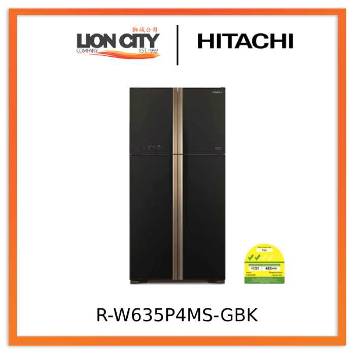 Hitachi RW635P4MSGBK Inverter Big French 4door Refrigerator Shopee