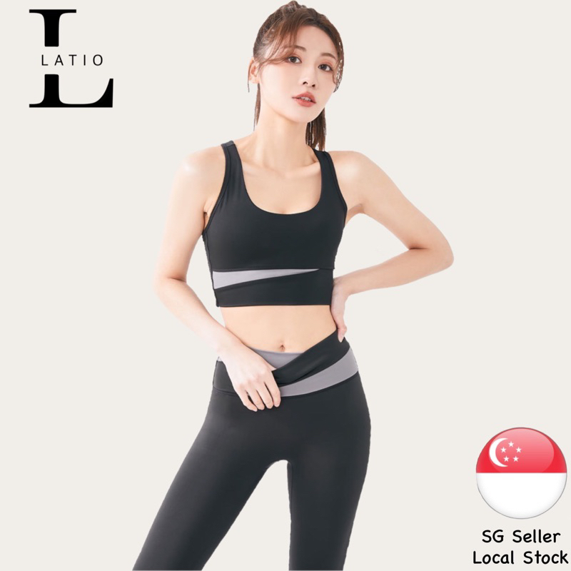LATIO LT99 / LT98 - 2 Piece Workout Sets for Women Gym Sports Bras and Bottom Active wear Exercise Yoga Pants