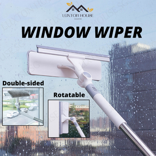 New Window Cleaning Squeegee Kit with 2 Cleaning Pad Squeegee Window Cleaner  with 74.8in Extension Handle Portable Window Washer - AliExpress