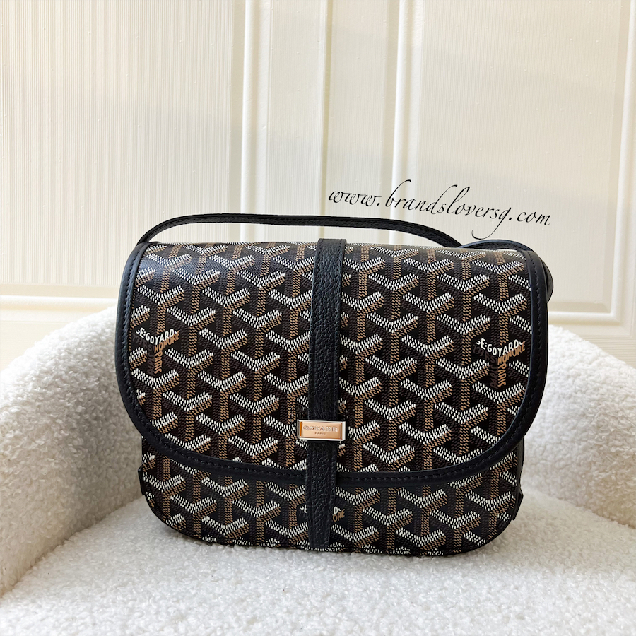 Goyard belvedere black sale