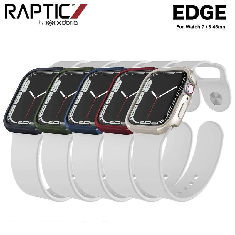 [SG] Raptic Edge Metal Case Compatible for Apple Watch Series 7 45mm