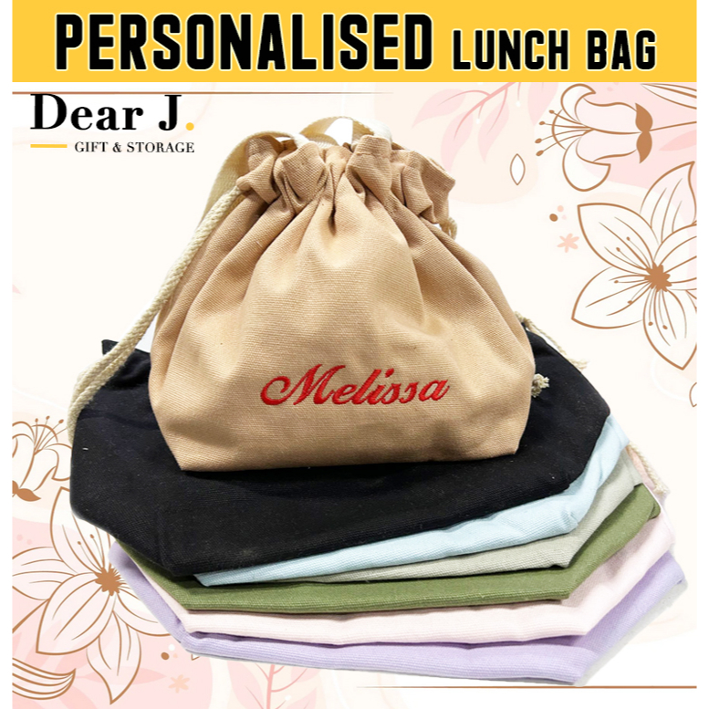 Lunch bag personalised hotsell