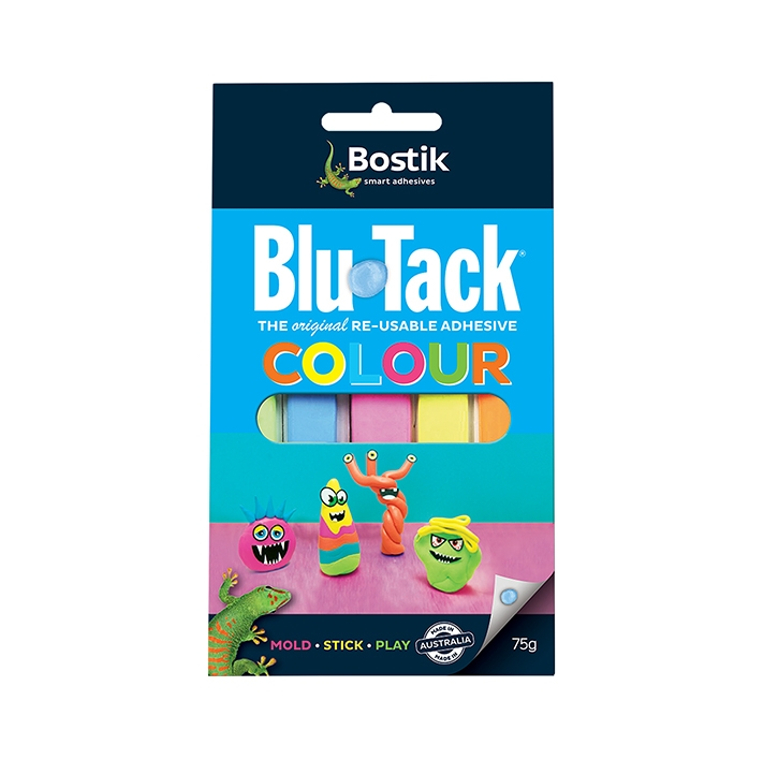 Bostik BluTack Colour 75g Shopee Singapore