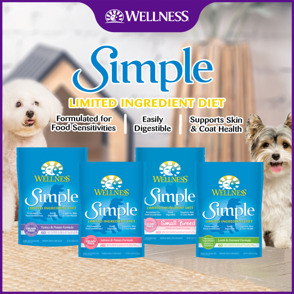 Wellness Simple LIMITED INGREDIENT DIET Dog Food Shopee Singapore