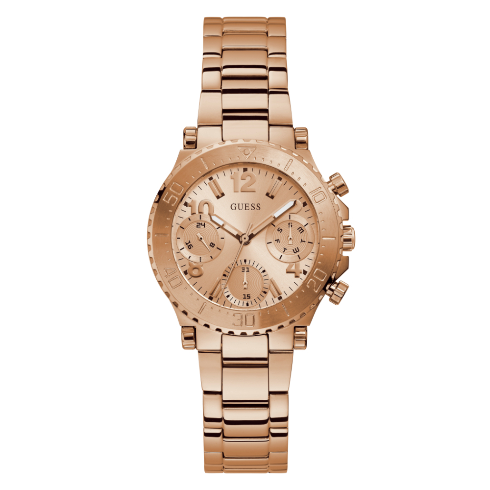 Gold on sale guess watch