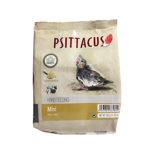 Psittacus Mini Hand Feeding Formula Parrot Bird Food Diet (350g 