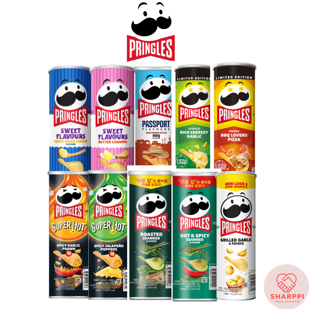 Pringles Best Selling Korean Potato chips Collection Shopee Singapore