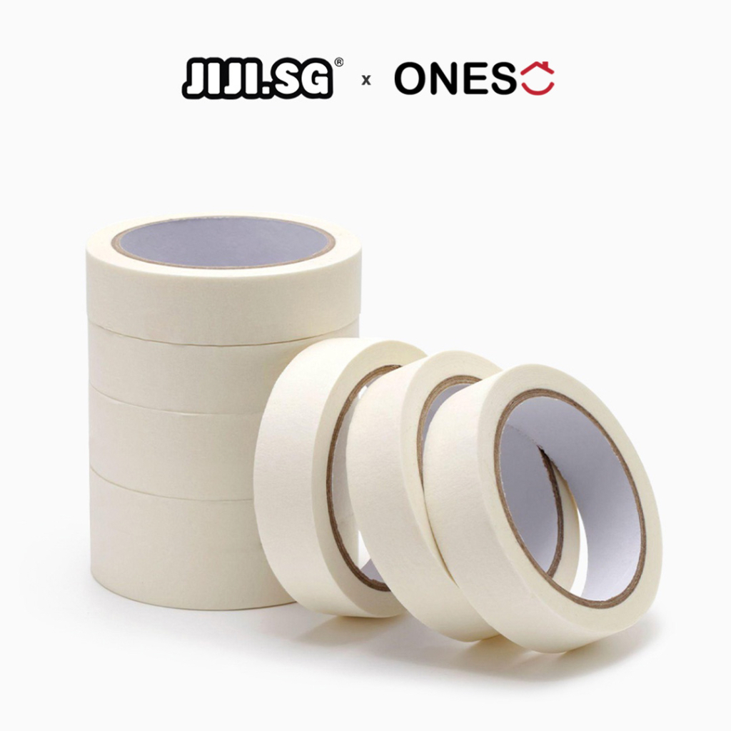 (JIJI.SG x ONES) MASKING Tape 20m / 3 Sizes / Painter's Tape / Paper