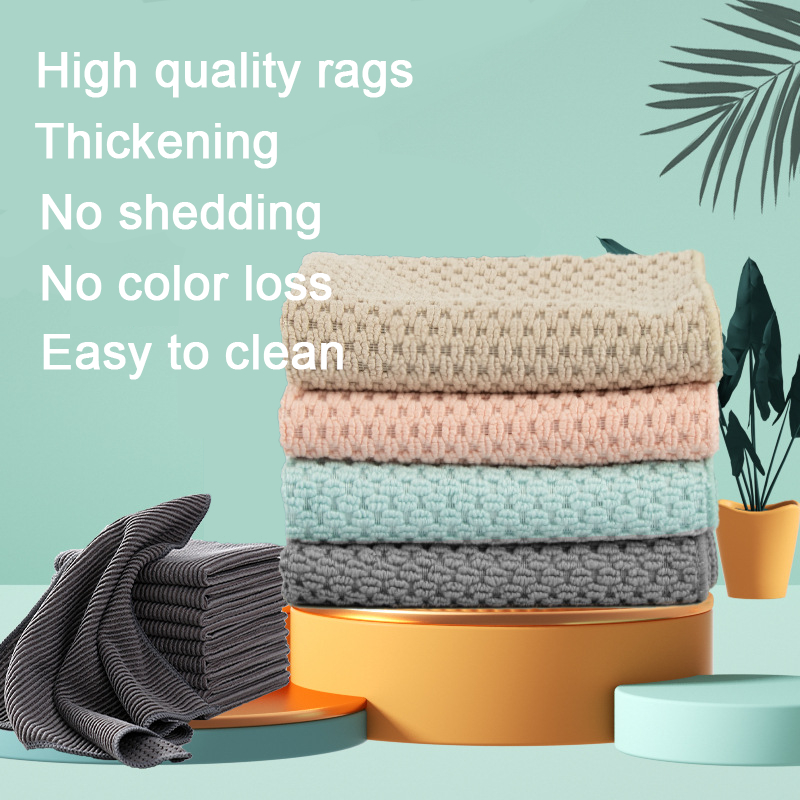 High quality Kitchen Dishcloths Practical Dish Towels Household