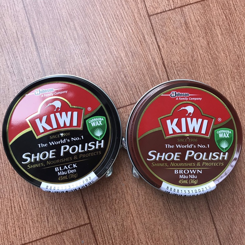 SG SALE Thailand Genuine KiWi Shoe Polish Black Brown 45ML Shopee Singapore