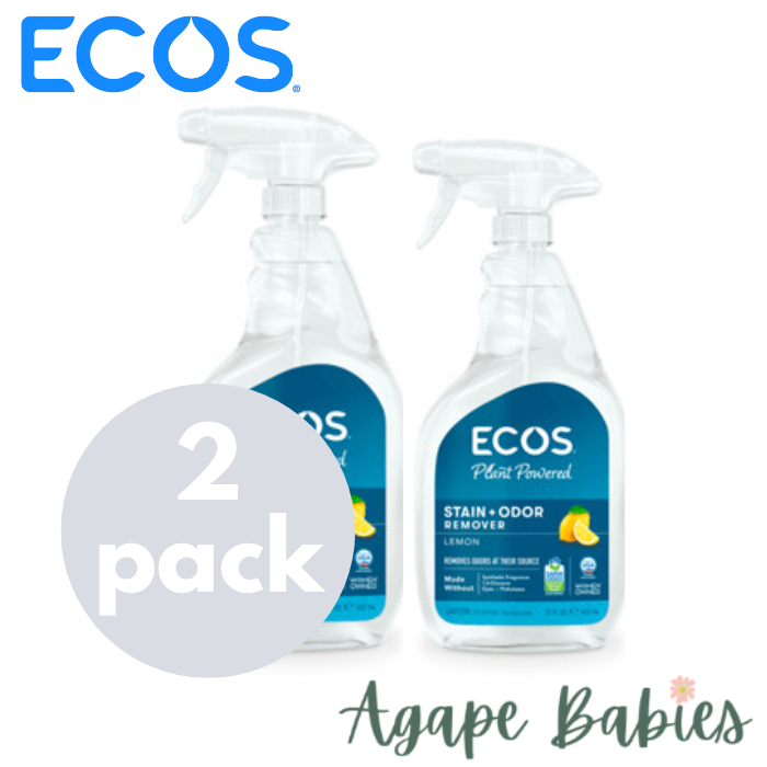[2 Pack] ECOS Stain + Odor Remover Lemon 22oz/650ml Shopee Singapore