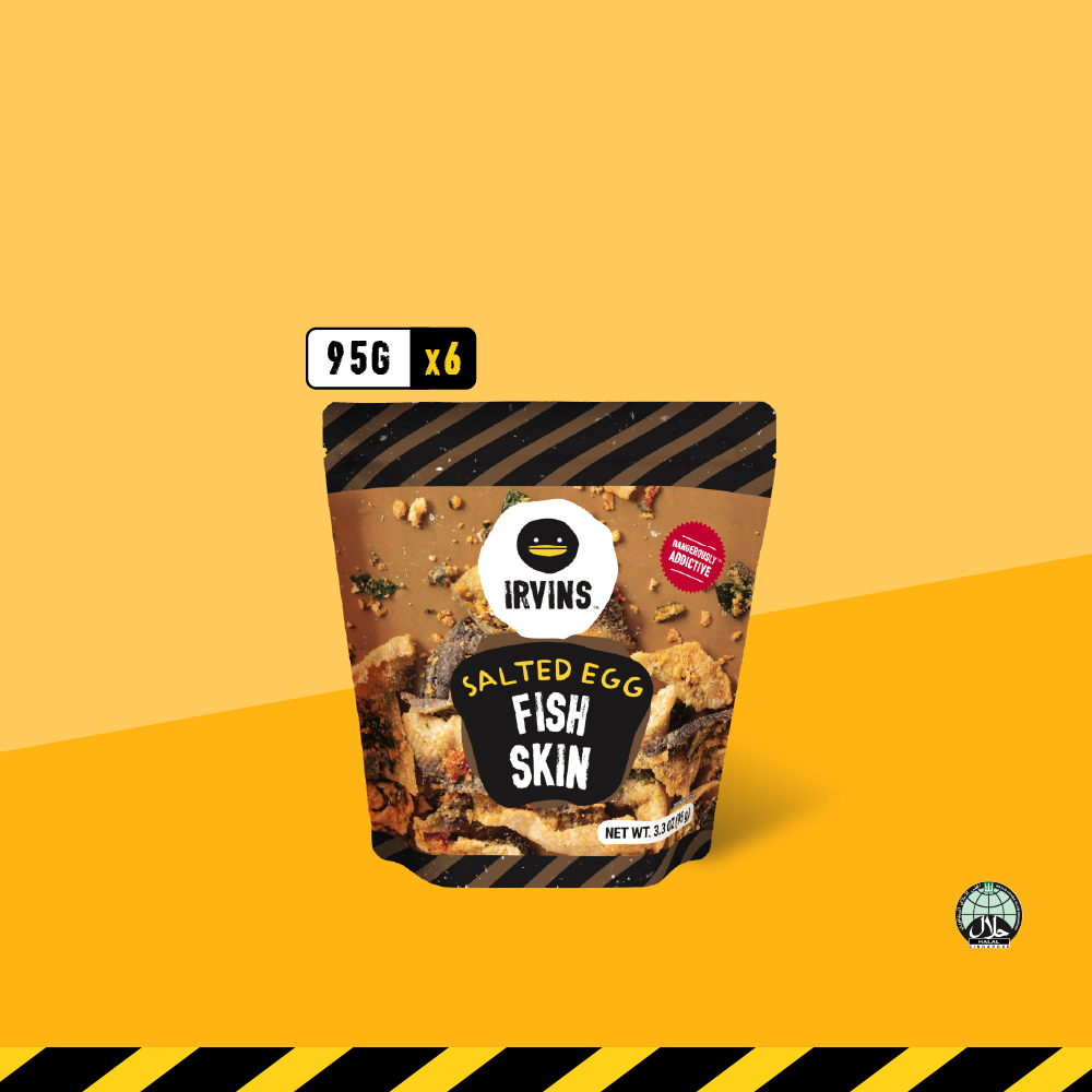 IRVINS Salted Egg Fish Skin (6xSEFS95) Shopee Singapore