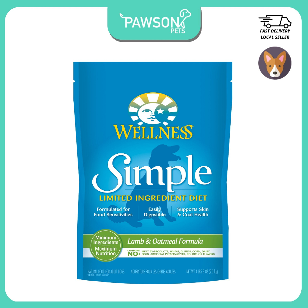 Wellness Simple Limited Ingredient GrainFree 4lb/1.8kg Salmon