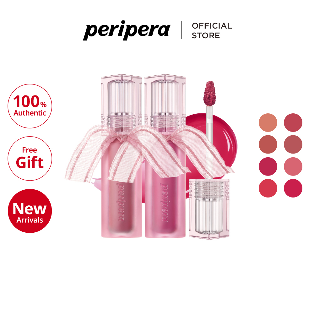 [PERIPERA] Water Bare Tint 3.7g (6 Colors, Long-lasting & Non-Sticky ...