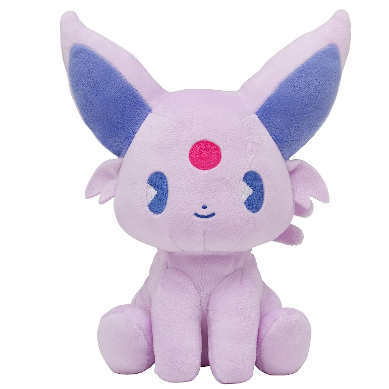 Pokemon Psycho Saiko Soda Refresh Eevee Plush Doll Mix Au Lait Espeon 