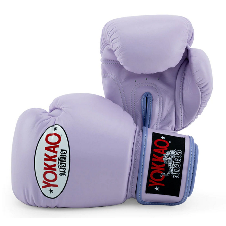 YOKKAO MATRIX FLASH PURPLE BOXING GLOVES