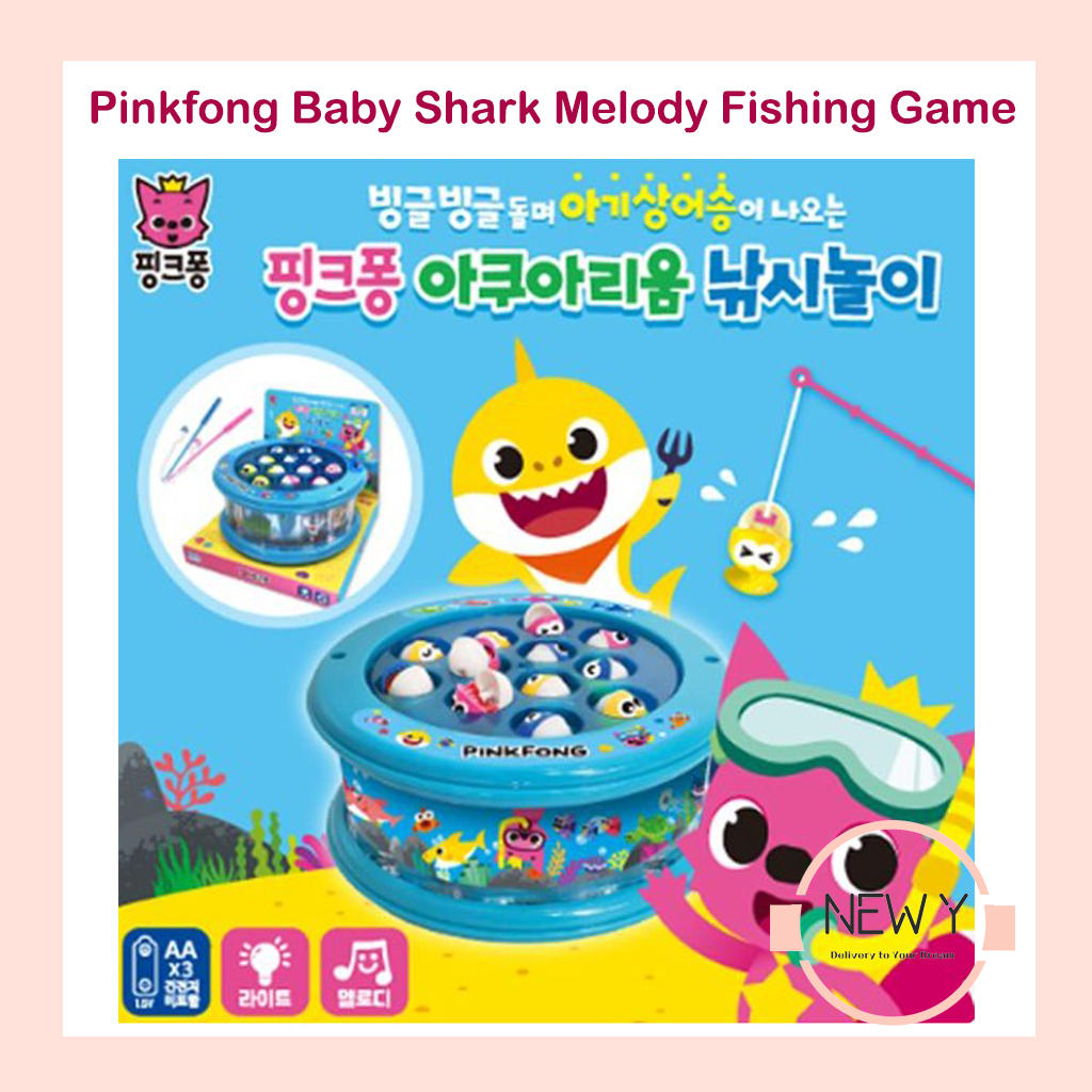 Pinkfong] Baby Shark Melody Fishing Game