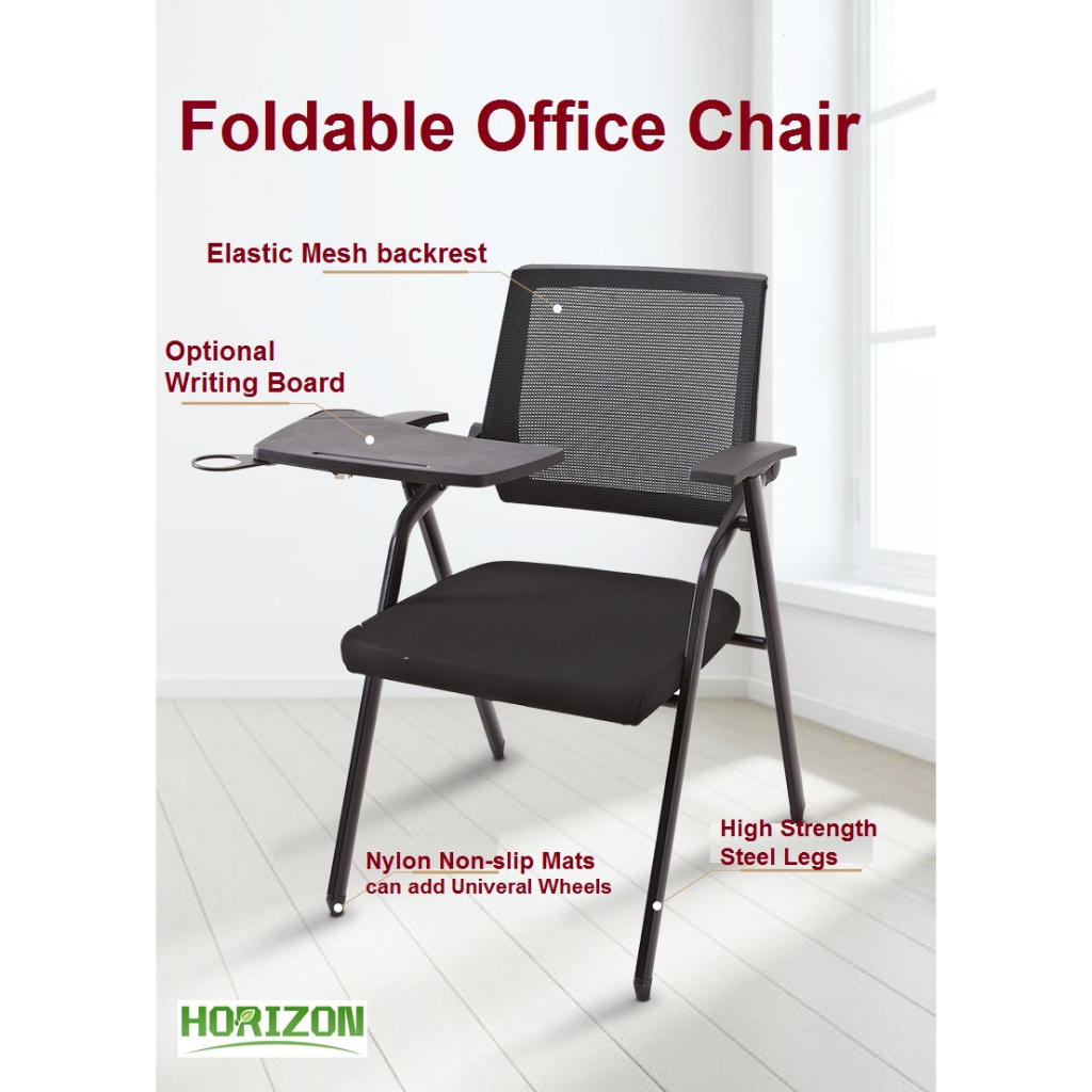 Office chair discount with folding backrest