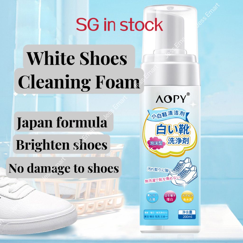 White shoes cleaner on sale spray