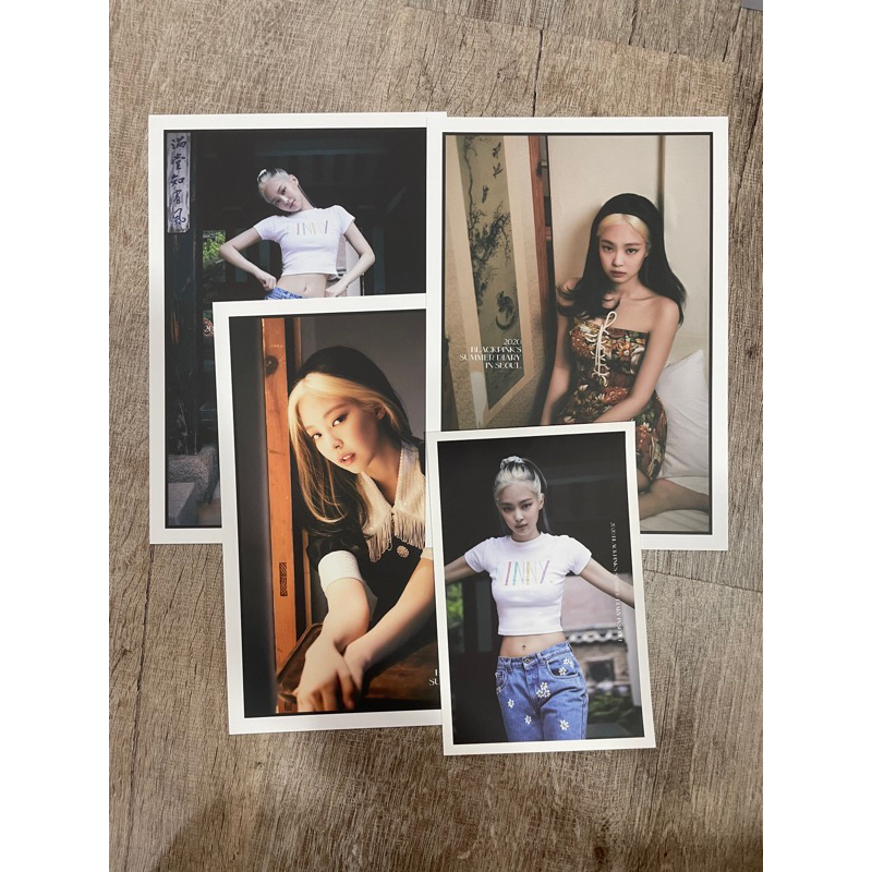 Blackpink Summer Diary in Seoul 2020 Poster Photocard / Pc