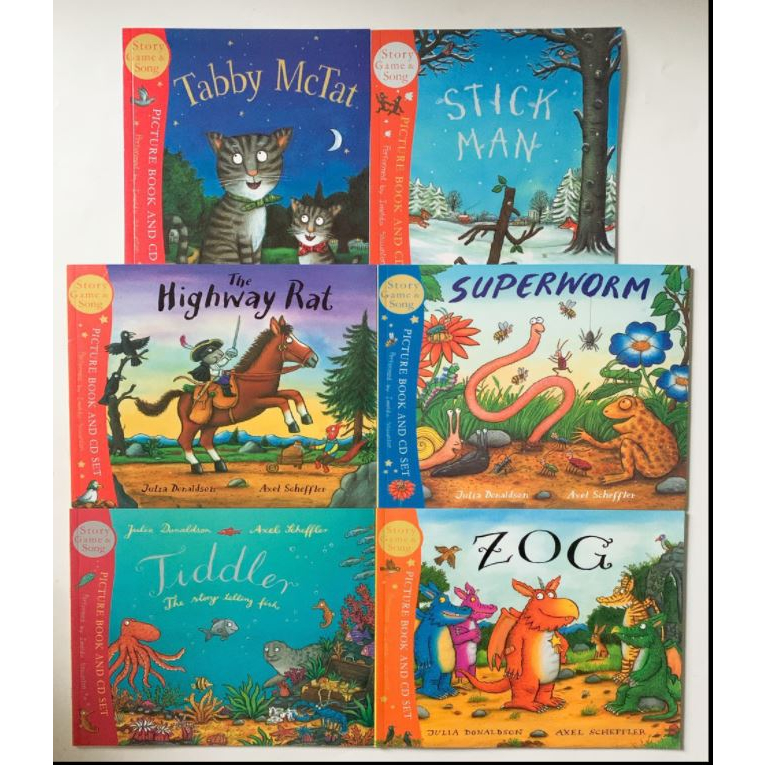 Gruffalo Gruffalo, Zog and Stick Man Books by Julia Donaldson