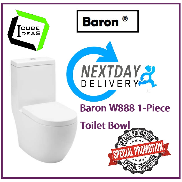 Toilet Bowl Baron W888 - Best Price in Singapore - Nov 2023