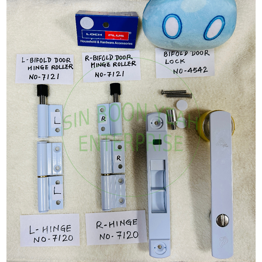 HDB Toilet Bifold Door Hinge Roller Left Right Lock Shopee Singapore