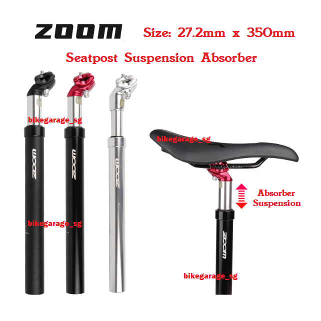 Bicycle seatpost shock absorber on sale