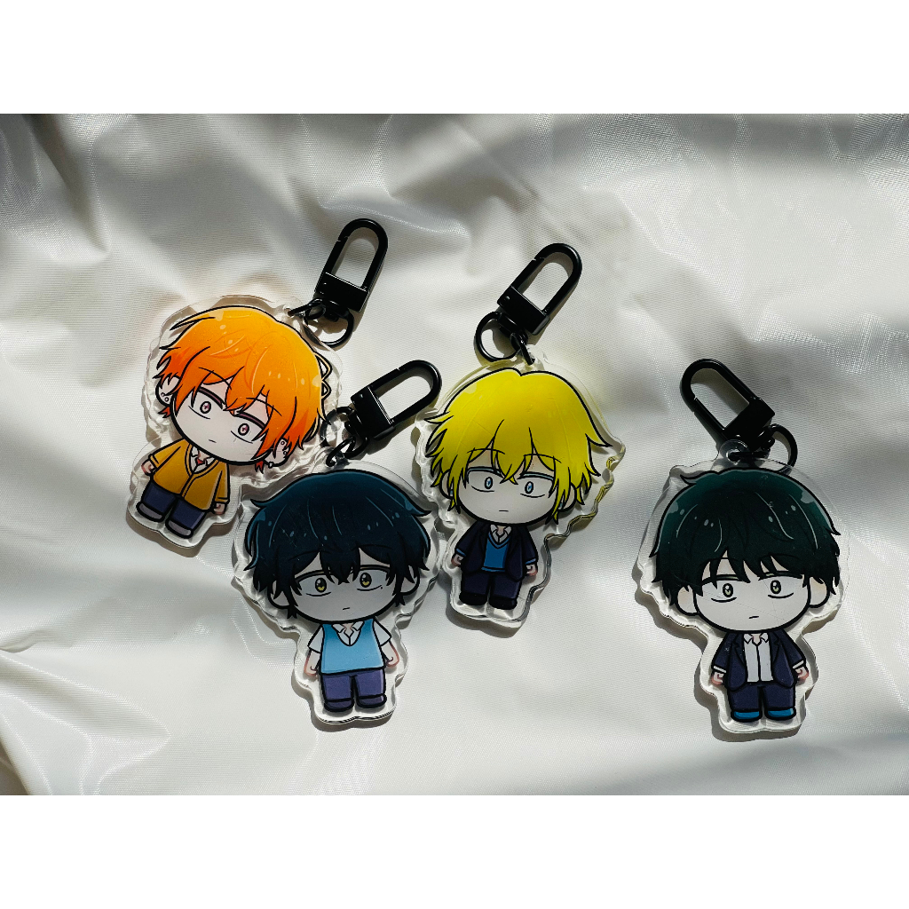 sasaki to miyano keychains (sasaki, miyano, kagiura, hirano) BL anime ...