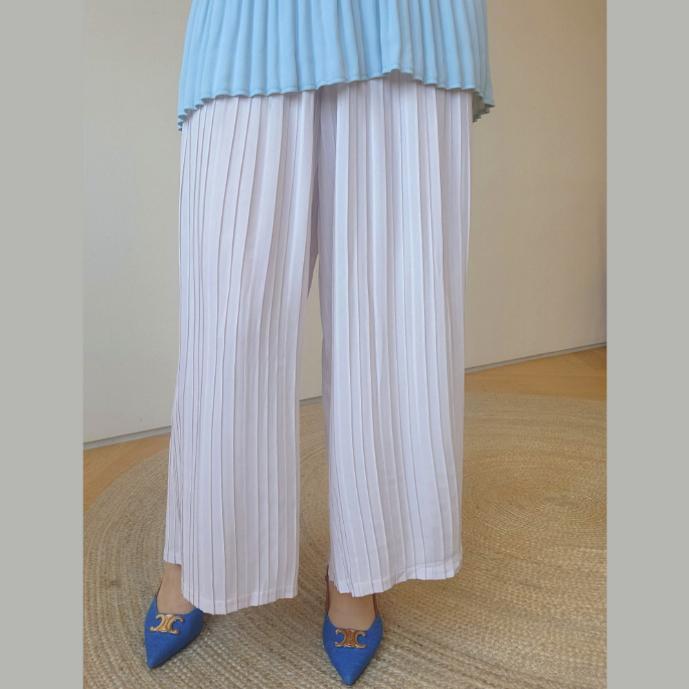 M-4XL Women Stretch Suit Pants Casual Loose Korean Straight Cut Wide Leg  Trousers Office Work Pant