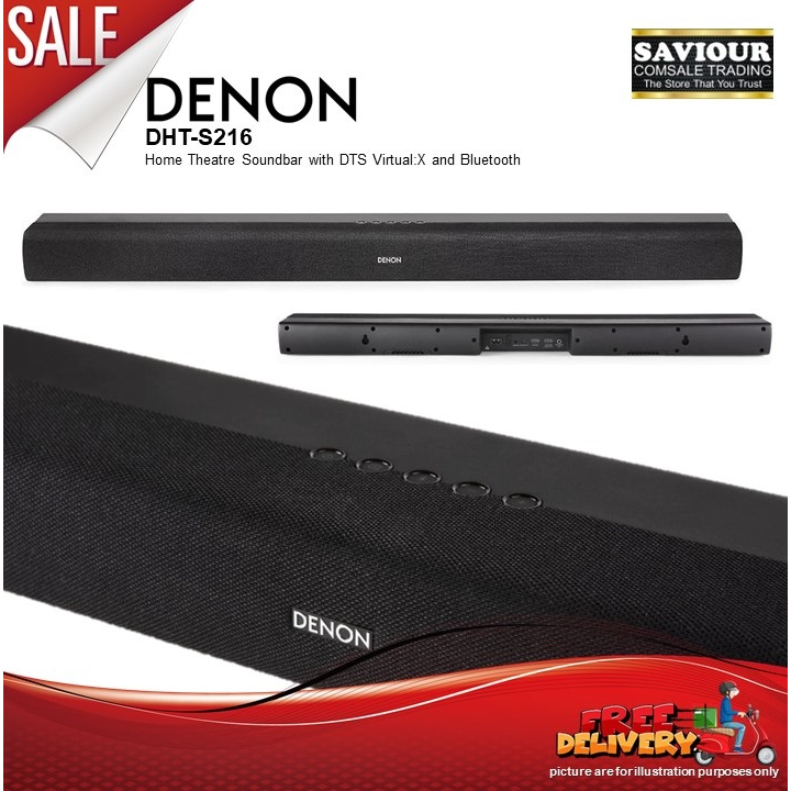 中古】デノン Denon DHT-S216 サウンドバー DTS Virtual X/Bluetooth
