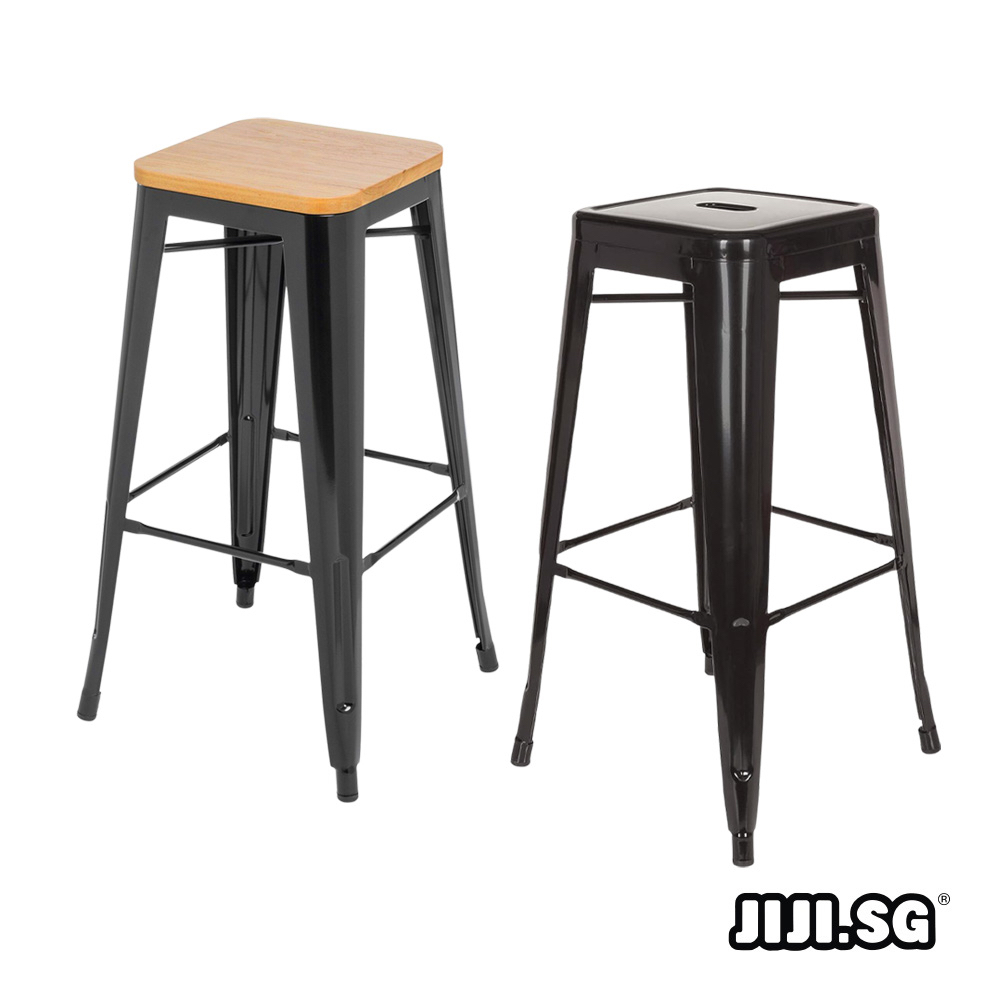 (JIJI SG) BARKLEY Bar Stool, Stackable Stackable Stool / Chair / Bar