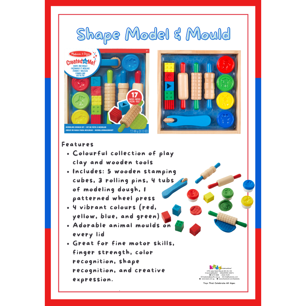 Shape Model and Mould Activity Set | Shopee Singapore
