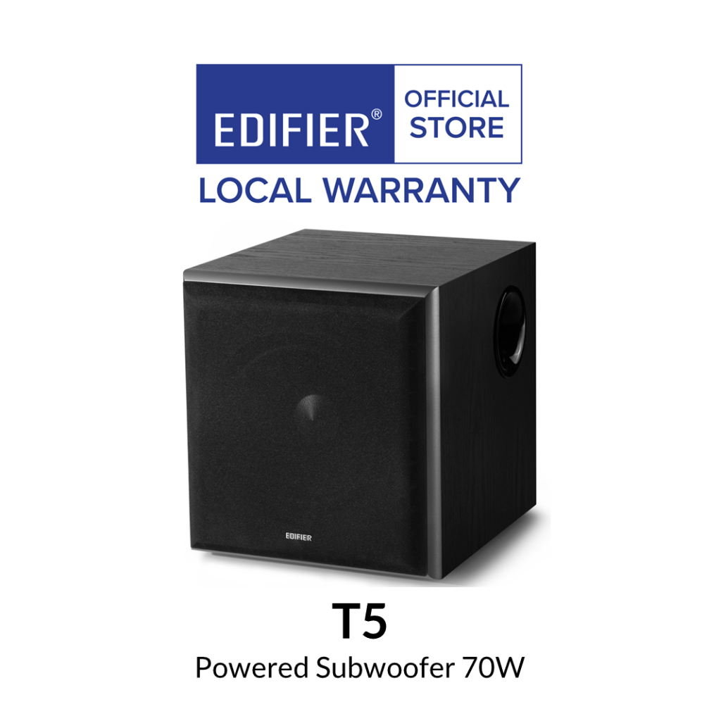Edifier T5 Powered Subwoofer 70W Shopee Singapore