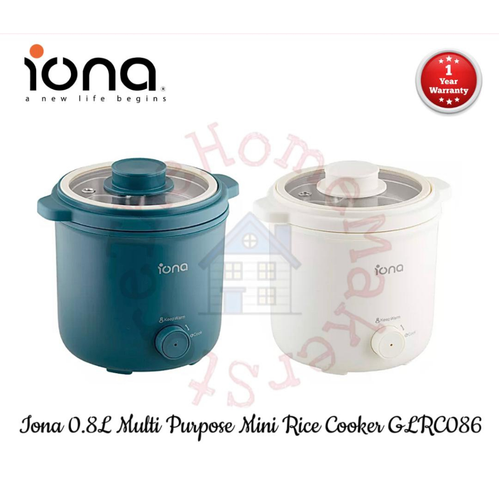 Iona Multi Function Mini Rice Cooker GLRC086 | GLRC 086 (1 Year ...