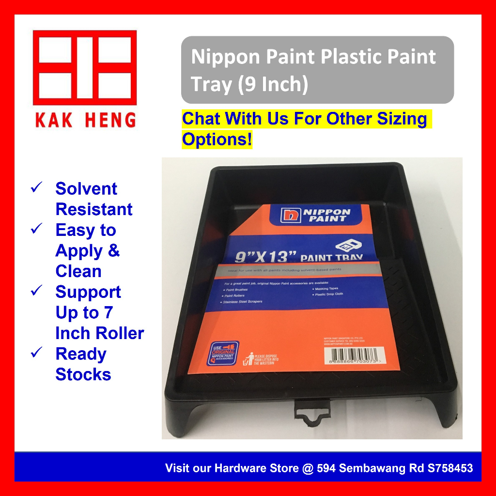 Nippon Paint Plastic Roller Tray (9 Inch) | Shopee Singapore