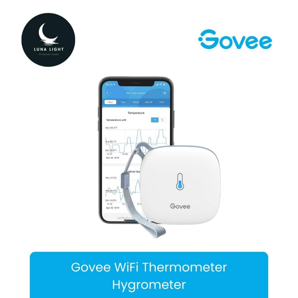Govee Wifi Thermometer Hygrometer H5179 Smart Humidity Temperature Sensor