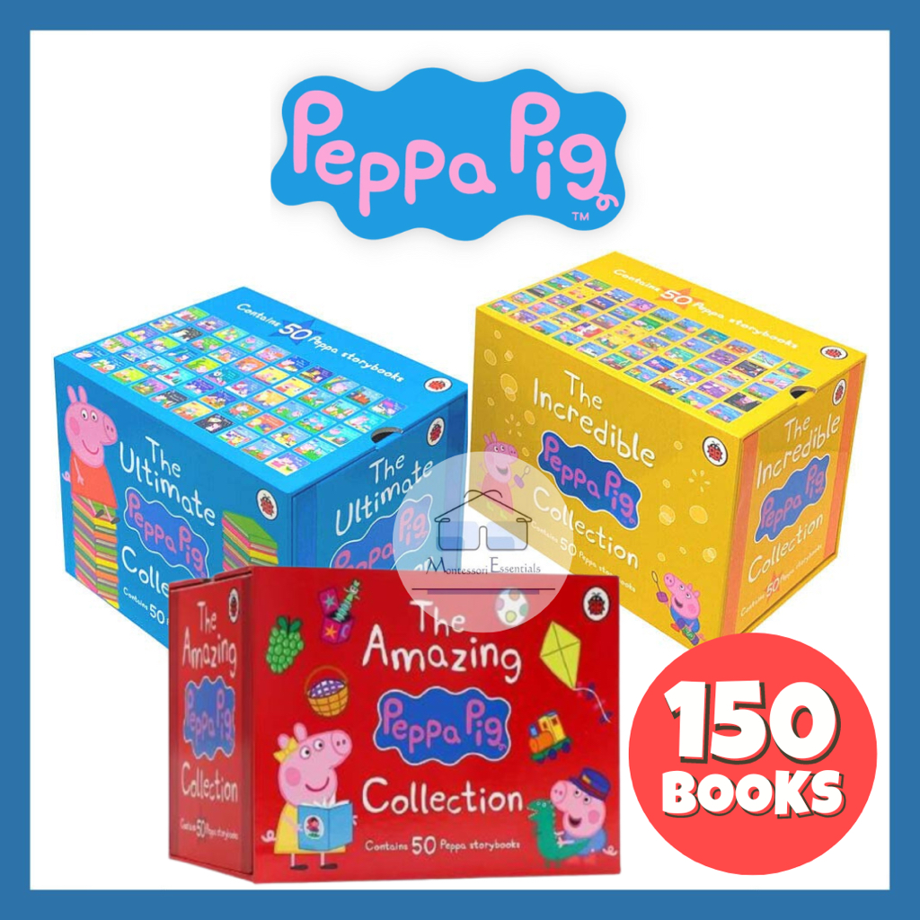 [SG STOCK] Peppa Pig Book Set: The Ultimate Peppa Pig & Incredible
