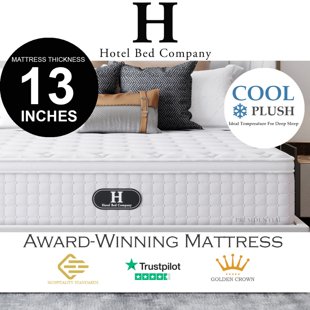 [SG Stock] Cooling Hotel Mattress, 32cm AwardWinning Latex and