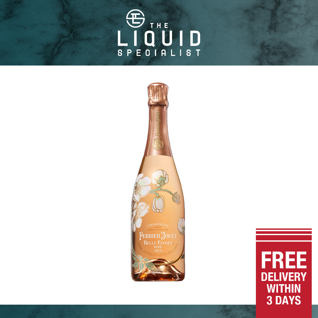 Perrier Jouet Belle Epoque Rose Champagne 2013 - 75cl | Shopee